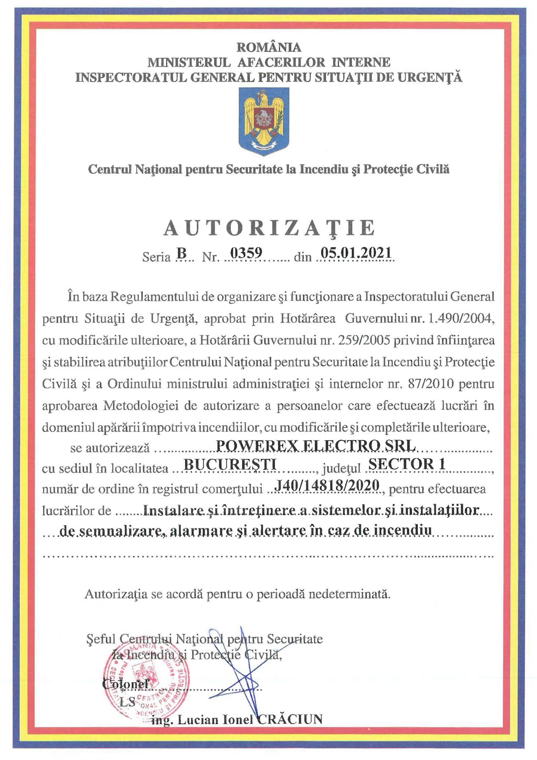 Certificări