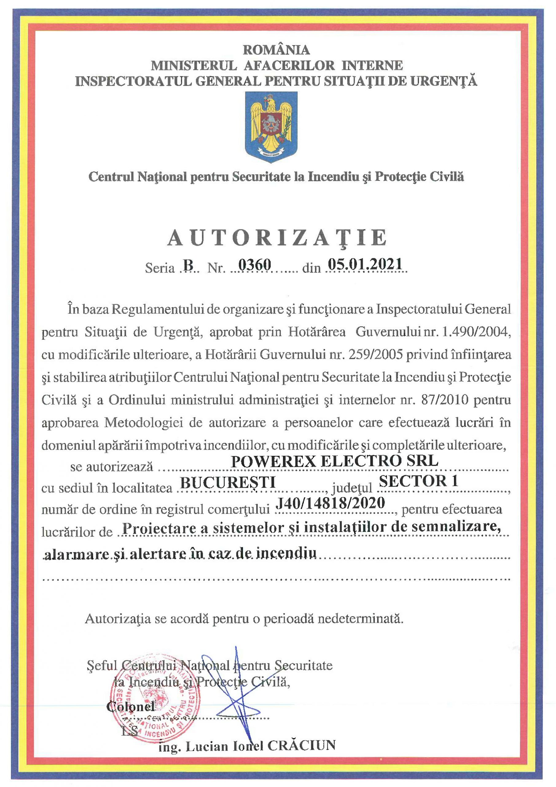 Certificări